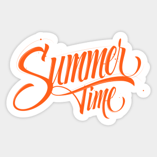 Summer time Sticker